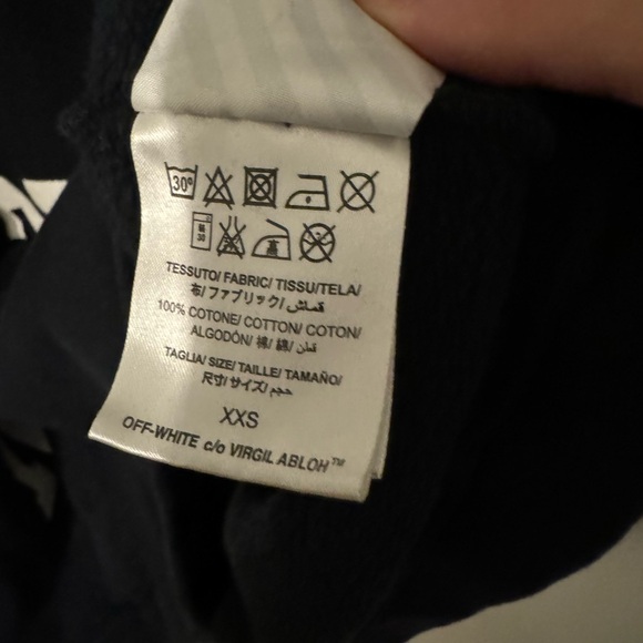 Off-White Virgil Abloh Cut Off Series Hoodie - Picture 8 of 11